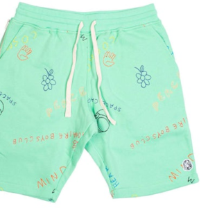 Billionaire Boys Club Green Shorts